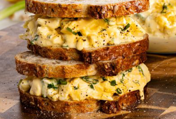 Truffled Egg Salad with Toast